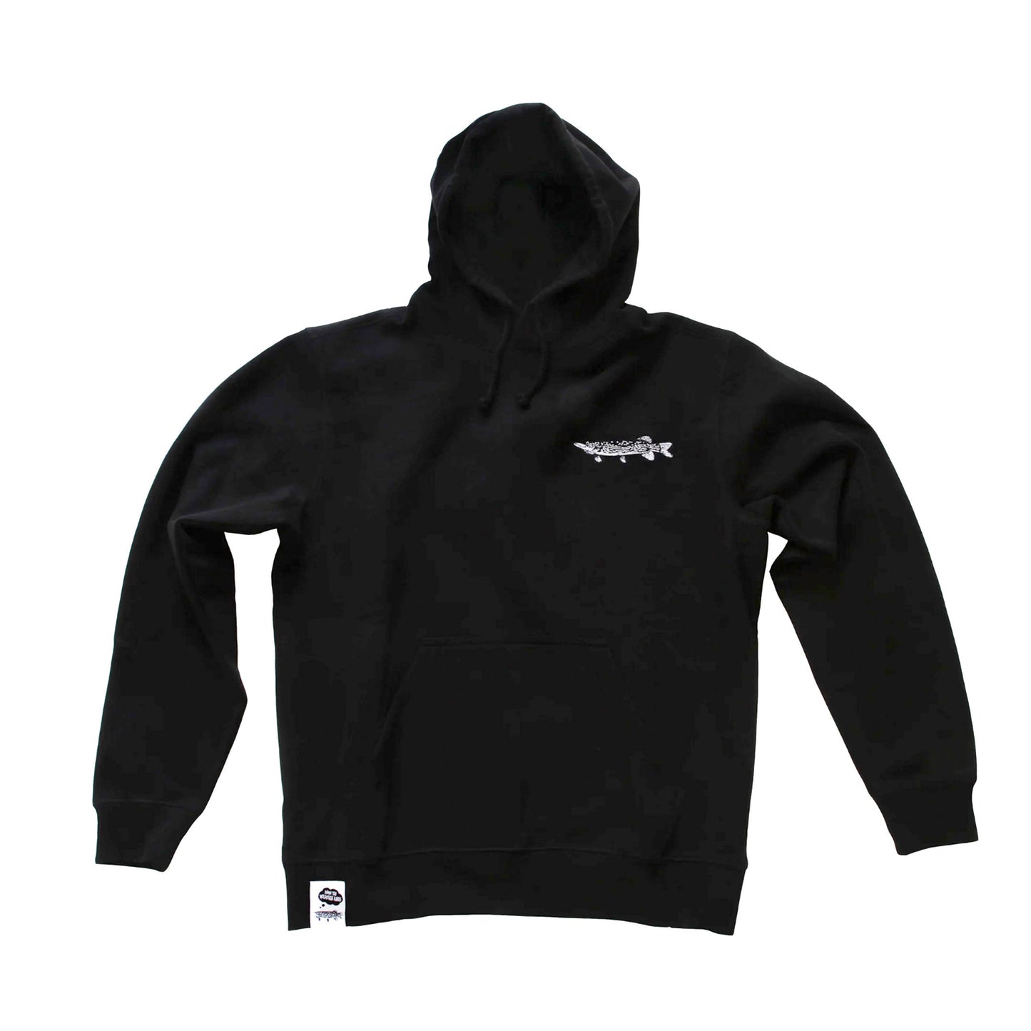 Pike Logo Hoodie, Black