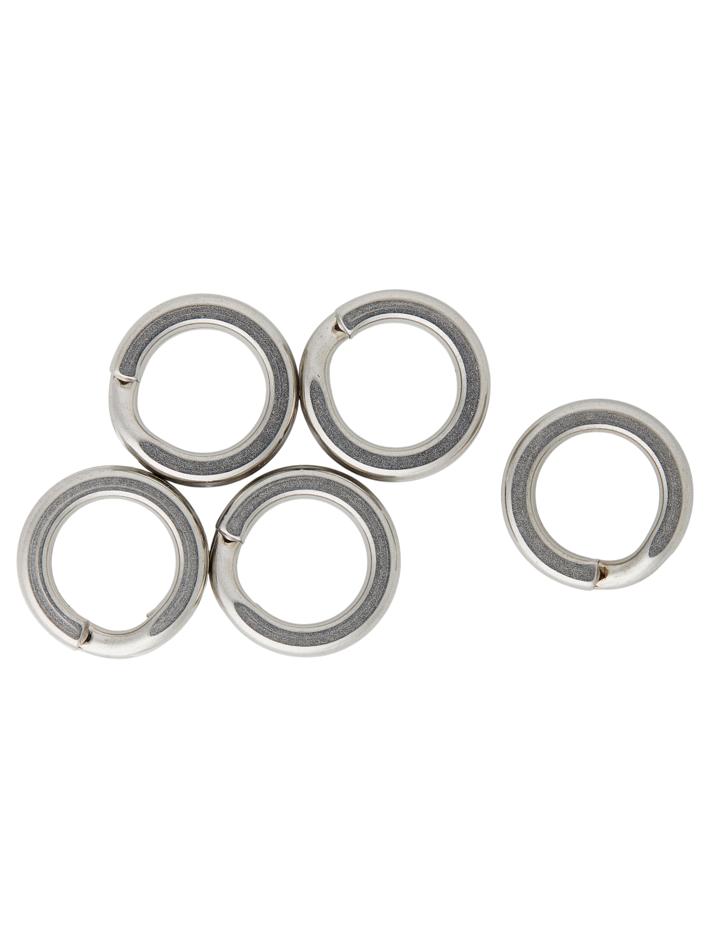 Wolfcreek Lures Split Ring - Stainless Steel Super Strong Flat 10-pack