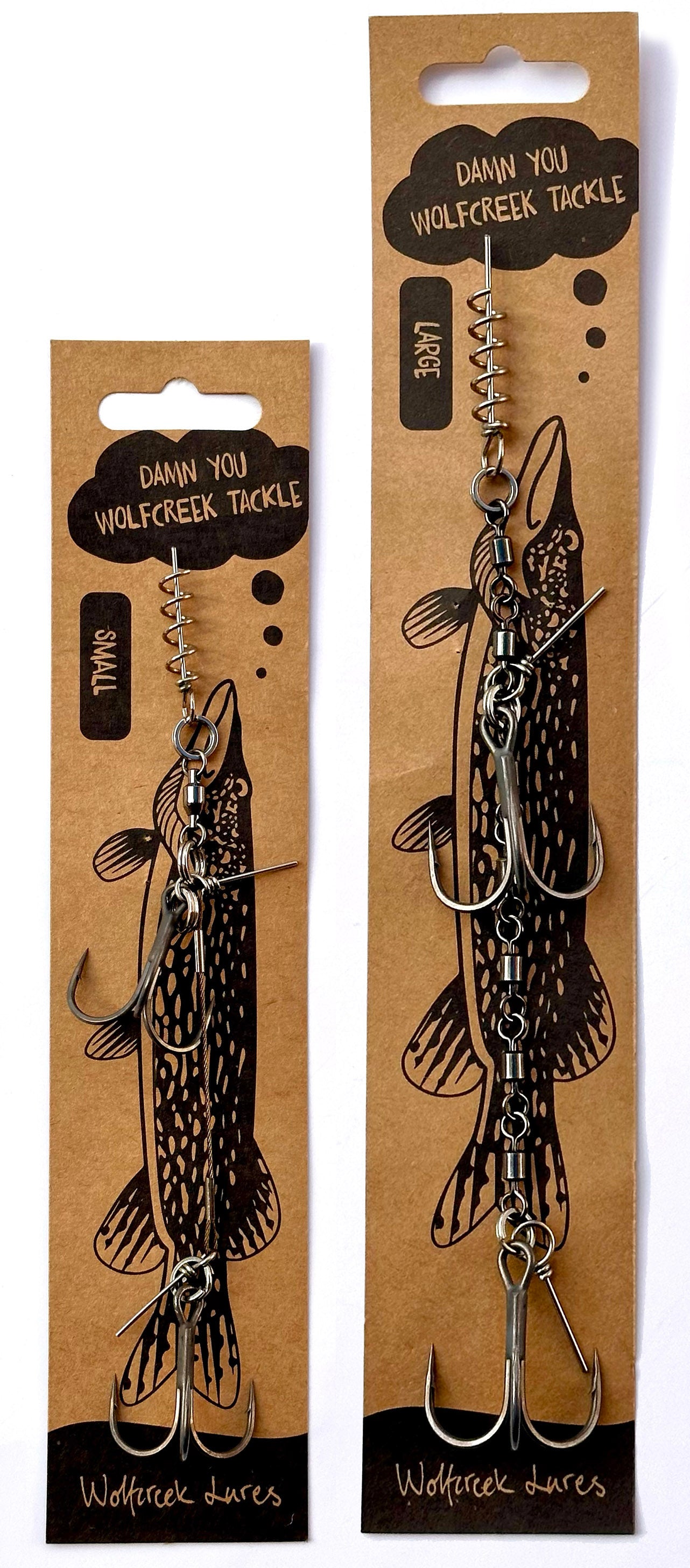 Wolfcreek Lures Stinger - Swivel incl. Shallow Screw 1-pack