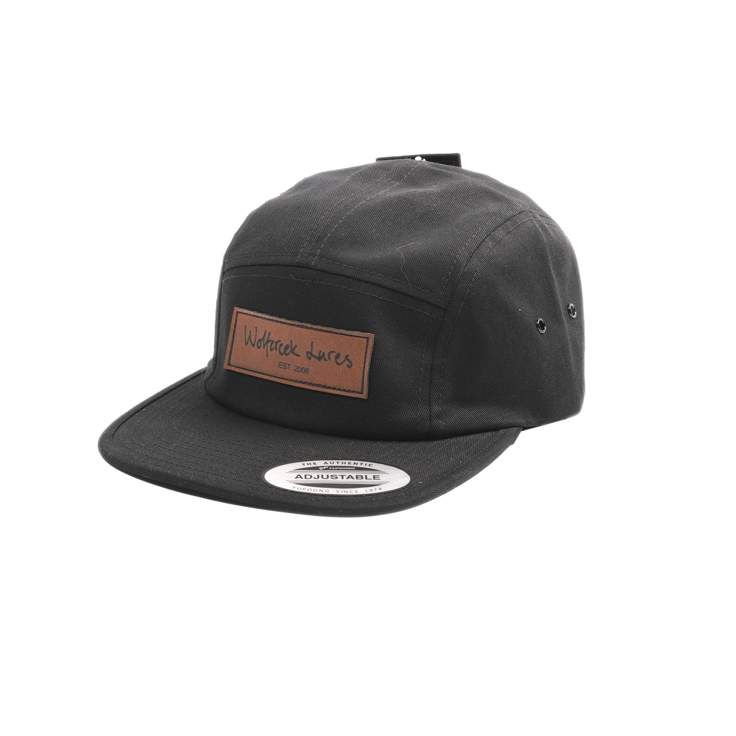 Five Panel Cap Leather patch