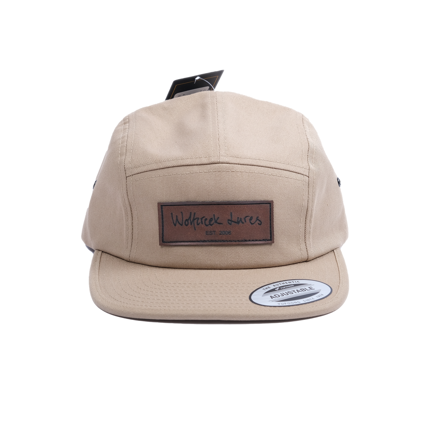 Five Panel Cap Leather patch