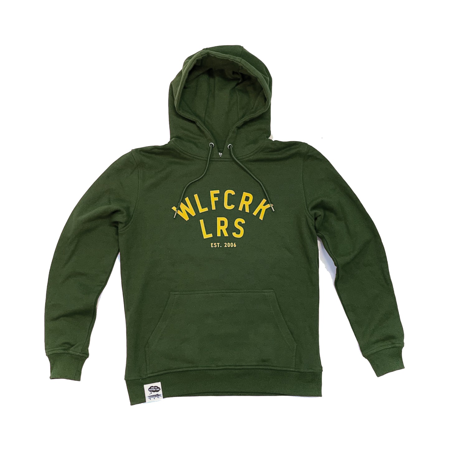 WLFCRK LRS Logo Hoodie, Green