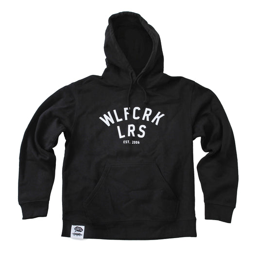 WLFCRK LRS Logo Hoodie, Black