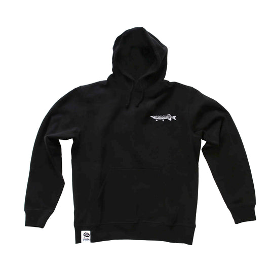 Pike Logo Hoodie, Black