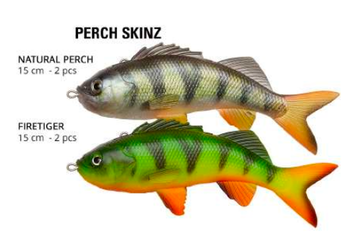 Perch Skinz 15cm 2Pcs