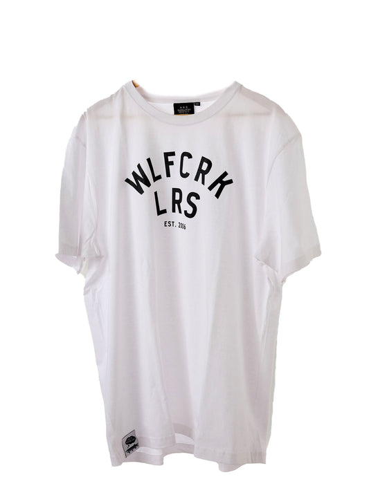 WLFCRK LRS Logo T-shirt, White
