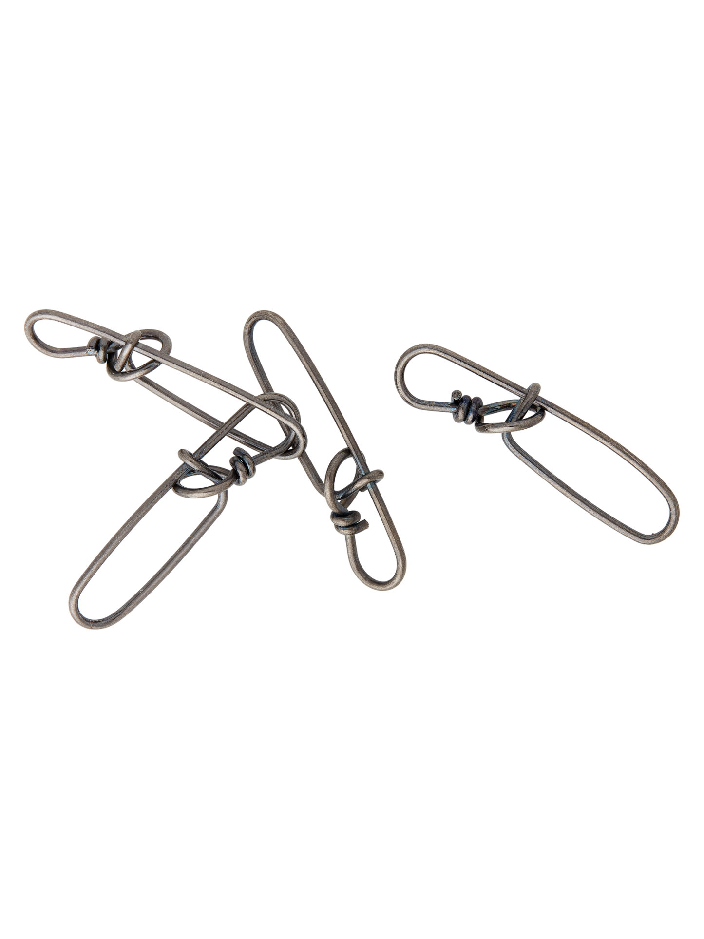 Wolfcreek Lures Stay Lock Snap - Black Nickel 10-pack
