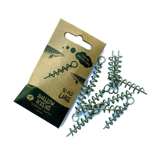 Wolfcreek Lures Shallow Screw - 10-pack